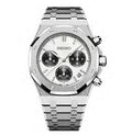 royal-oak-Chrono-seiko-mod-White-panda